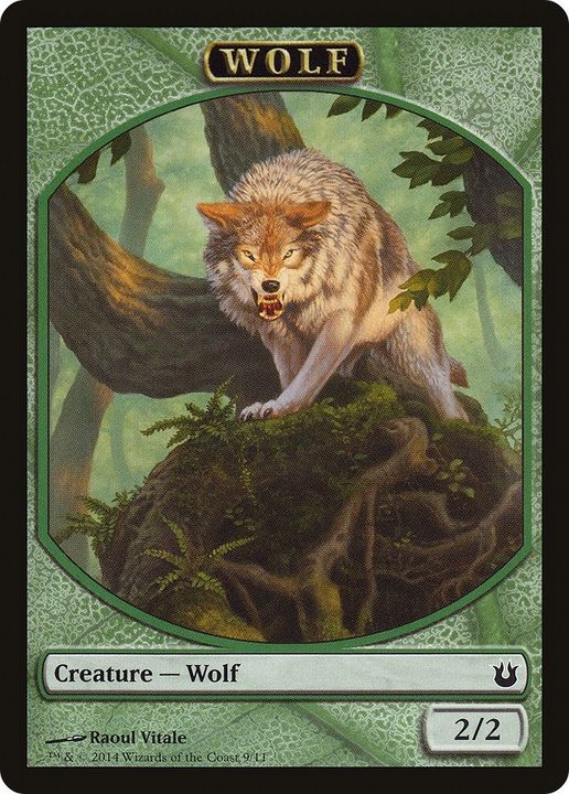 Wolf in the group Magic the Gathering / Types / Colors / Green at Proxyprinters.com (50085)