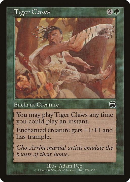 Tiger Claws in the group Magic the Gathering / Types / Colors / Green at Proxyprinters.com (501)