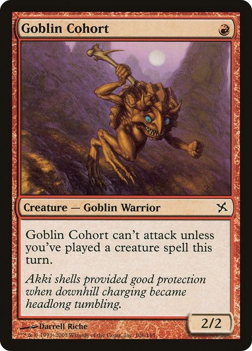 Goblin Cohort in the group Magic the Gathering / Sets / Betrayers of Kamigawa Promos at Proxyprinters.com (50104)