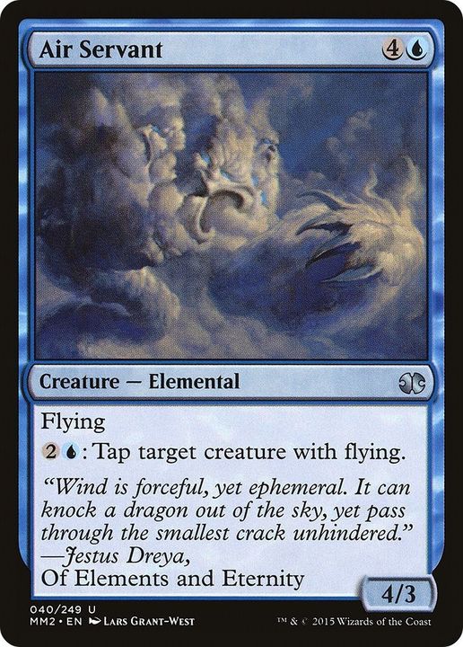 Air Servant in the group Magic the Gathering / Types / Colors / Blue at Proxyprinters.com (50128)