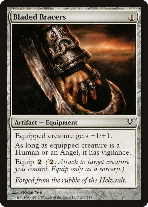 Bladed Bracers in the group Magic the Gathering / Types / Artifacts / Artifact at Proxyprinters.com (50139)