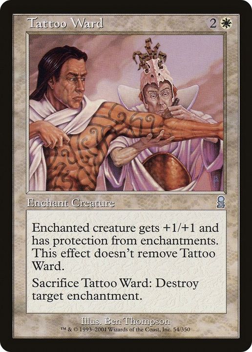 Tattoo Ward in the group Magic the Gathering / Sets / Odyssey Promos at Proxyprinters.com (50168)