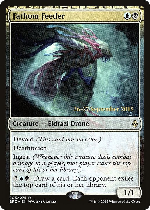 Fathom Feeder in the group Magic the Gathering / Types / Colors / Colorless at Proxyprinters.com (50170)