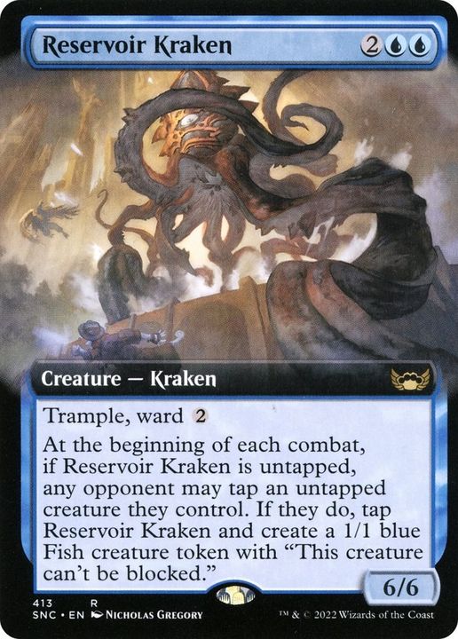 Reservoir Kraken in the group Magic the Gathering / Types / Colors / Blue at Proxyprinters.com (502)