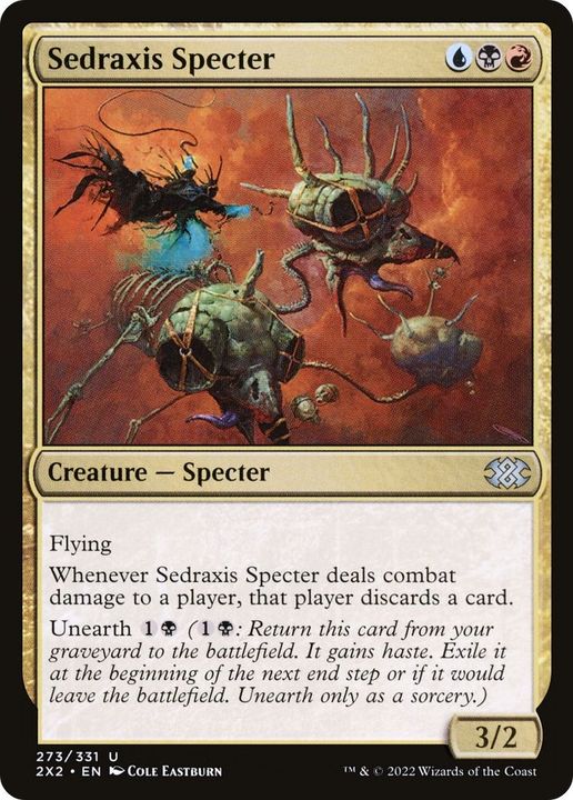 Sedraxis Specter in the group Magic the Gathering / Types / Colors / Multicolors / B, R, U at Proxyprinters.com (50203)