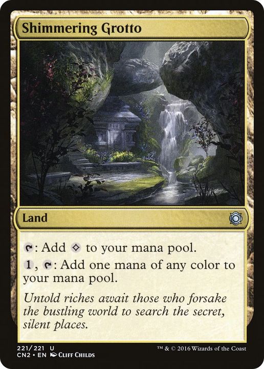 Shimmering Grotto in the group Magic the Gathering / Types / Colors / Colorless at Proxyprinters.com (50217)