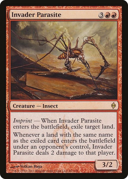 Invader Parasite in the group Magic the Gathering / Sets / New Phyrexia at Proxyprinters.com (50220)