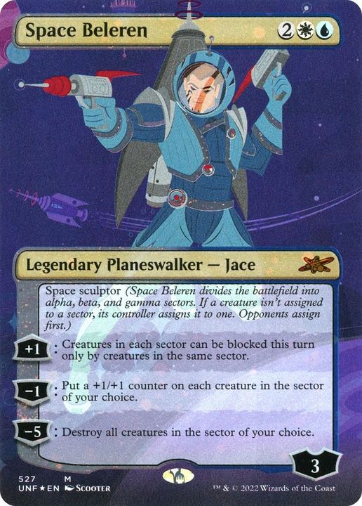 Space Beleren in the group Magic the Gathering / Types / Colors / Multicolors / U, W at Proxyprinters.com (50237)