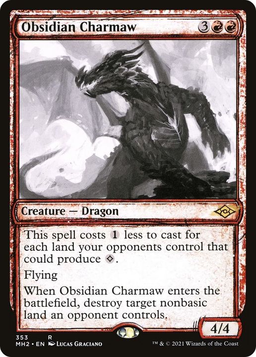 Obsidian Charmaw in the group Advanced search at Proxyprinters.com (50244)