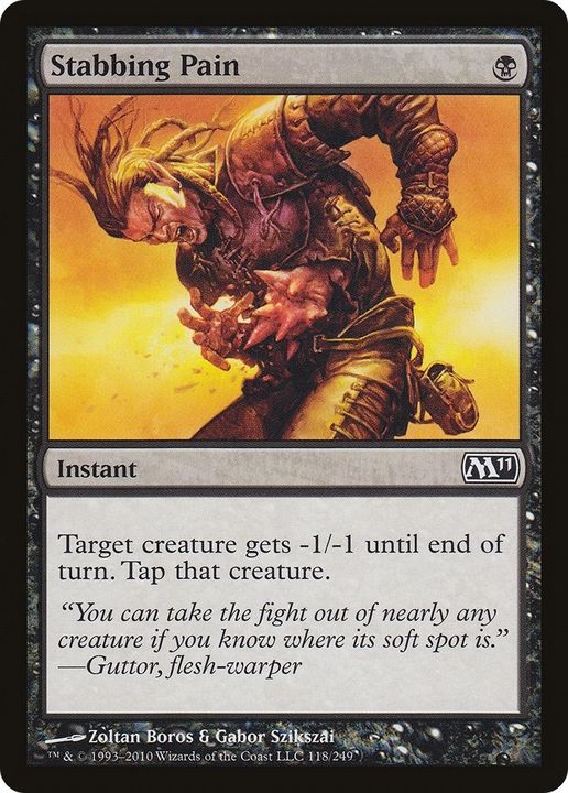 Stabbing Pain in the group Magic the Gathering / Types / Colors / Black at Proxyprinters.com (50265)