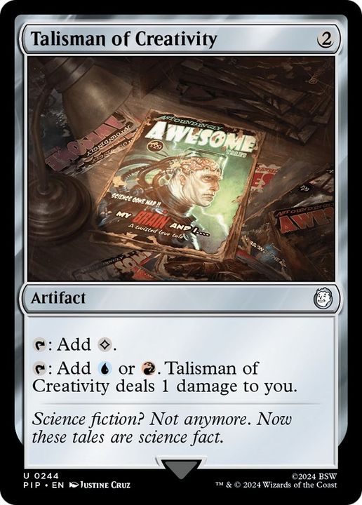 Talisman of Creativity in the group Magic the Gathering / Sets / Fallout at Proxyprinters.com (50283)