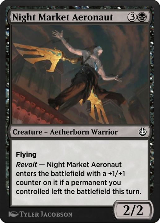 Night Market Aeronaut in the group Magic the Gathering / Types / Creatures / Warrior at Proxyprinters.com (50287)