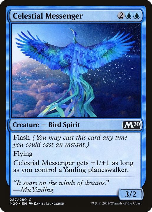 Celestial Messenger in the group Magic the Gathering / Sets / Core Set 2020 at Proxyprinters.com (50320)