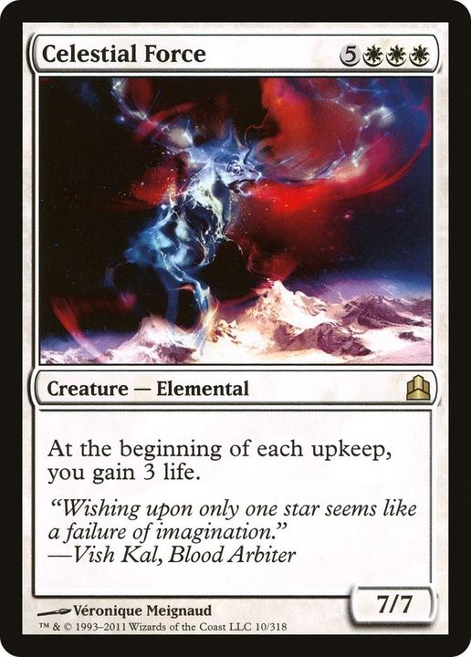 Celestial Force in the group Magic the Gathering / Types / Colors / White at Proxyprinters.com (5037)