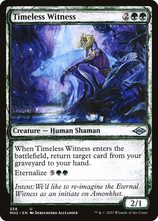 Timeless Witness in the group Magic the Gathering / Sets / Modern Horizons 2 Minigames at Proxyprinters.com (50374)