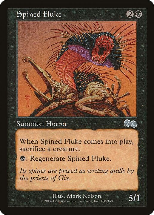 Spined Fluke in the group Magic the Gathering / Sets / Urza's Saga at Proxyprinters.com (50378)