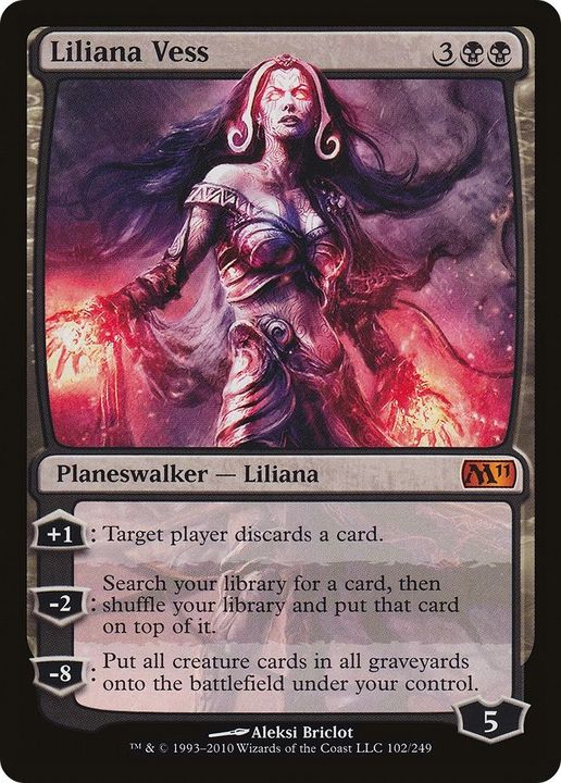 Liliana Vess in the group Magic the Gathering / Types / Colors / Black at Proxyprinters.com (50379)