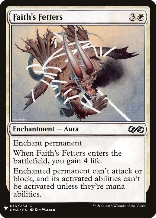 Faith's Fetters in the group Magic the Gathering / Sets / The List at Proxyprinters.com (50423)