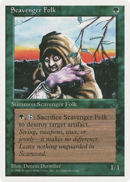 Scavenger Folk in the group Magic the Gathering / Types / Creatures / Human at Proxyprinters.com (50434)