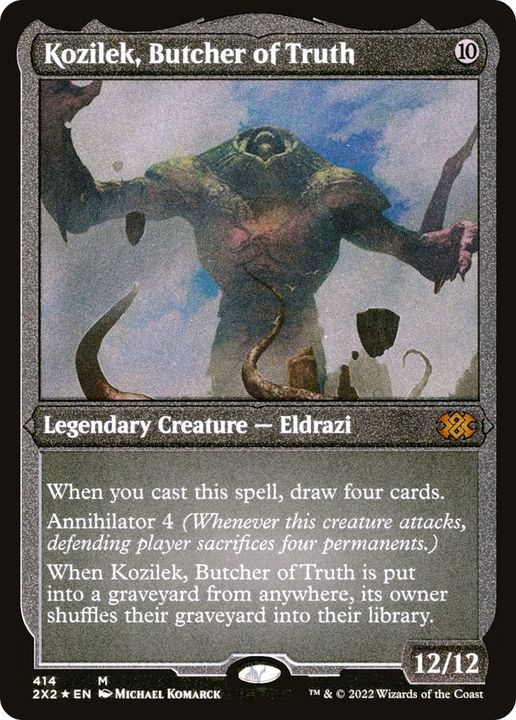 Kozilek, Butcher of Truth in the group Magic the Gathering / Sets / Double Masters 2022 at Proxyprinters.com (50440)