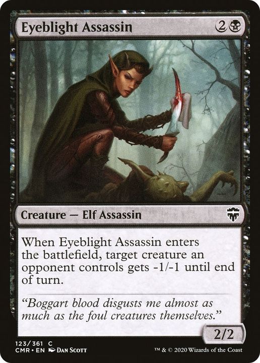 Eyeblight Assassin in the group Magic the Gathering / Types / Creatures / Elf at Proxyprinters.com (50447)