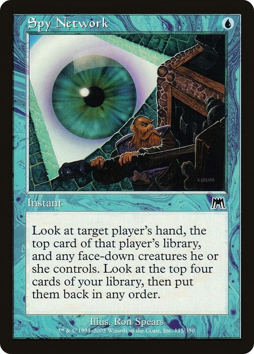 Spy Network in the group Magic the Gathering / Types / Colors / Blue at Proxyprinters.com (50451)