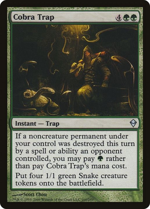 Cobra Trap in the group Magic the Gathering / Types / Colors / Green at Proxyprinters.com (50456)