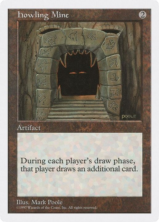 Howling Mine in the group Magic the Gathering / Types / Artifacts / Artifact at Proxyprinters.com (50459)