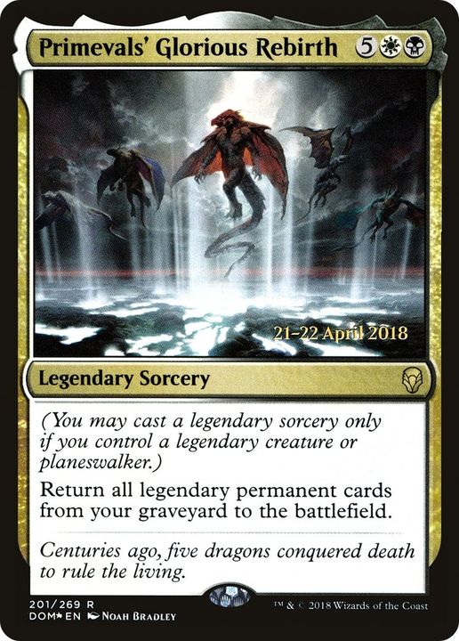 Primevals' Glorious Rebirth in the group Magic the Gathering / Sets / Dominaria Promos at Proxyprinters.com (50471)