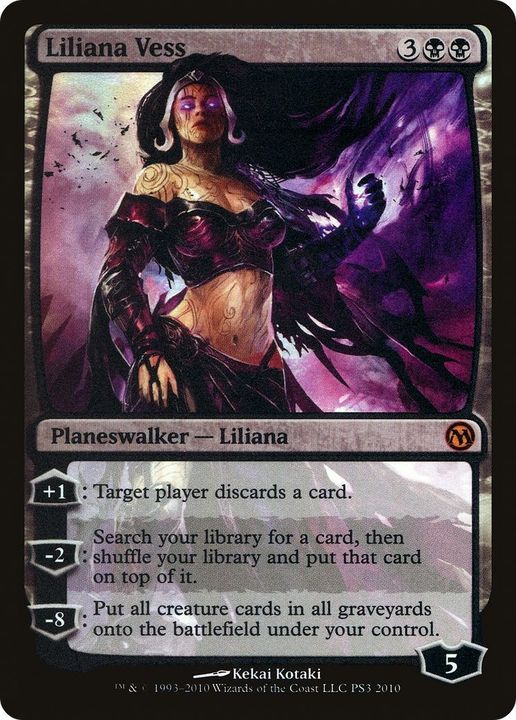 Liliana Vess in the group Magic the Gathering / Types / Colors / Black at Proxyprinters.com (50486)