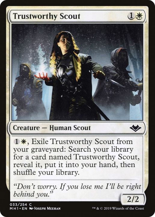 Trustworthy Scout in the group Magic the Gathering / Types / Creatures / Human at Proxyprinters.com (50496)