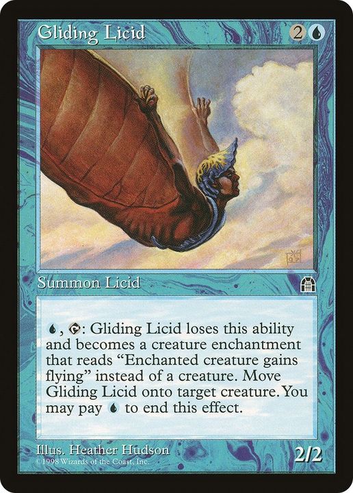 Gliding Licid in the group Magic the Gathering / Types / Colors / Blue at Proxyprinters.com (505)