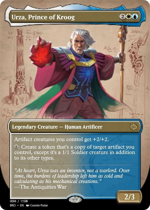 Urza, Prince of Kroog in the group Singles at Proxyprinters.com (50527)