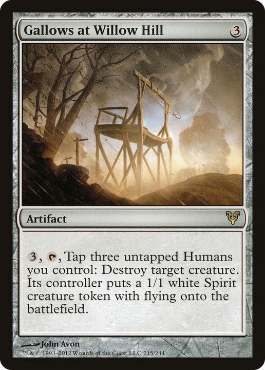 Gallows at Willow Hill in the group Magic the Gathering / Sets / Avacyn Restored at Proxyprinters.com (50537)