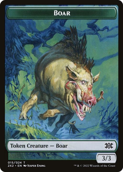 Boar in the group Magic the Gathering / Types / Colors / Green at Proxyprinters.com (50554)