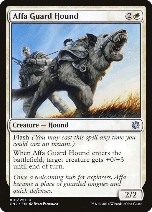 Affa Guard Hound in the group Magic the Gathering / Sets / Conspiracy: Take the Crown at Proxyprinters.com (50574)