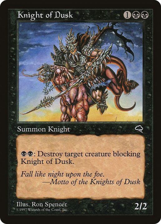 Knight of Dusk in the group Magic the Gathering / Types / Creatures / Human at Proxyprinters.com (50599)