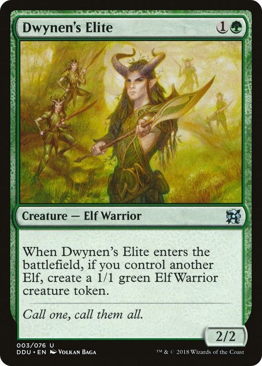 Dwynen's Elite in the group Magic the Gathering / Types / Creatures / Warrior at Proxyprinters.com (50603)