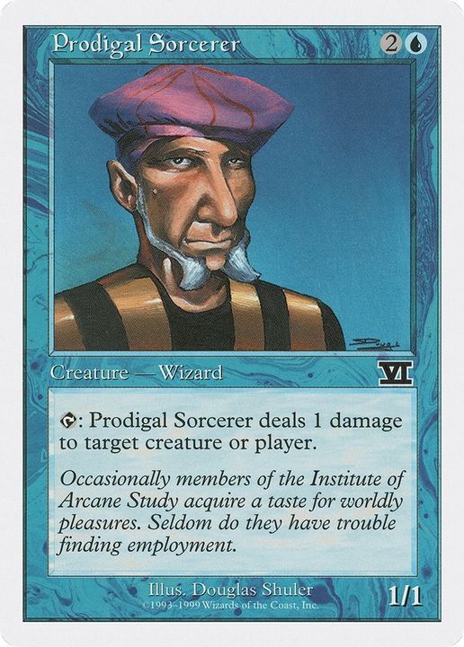 Prodigal Sorcerer in the group Magic the Gathering / Types / Creatures / Wizard at Proxyprinters.com (50607)