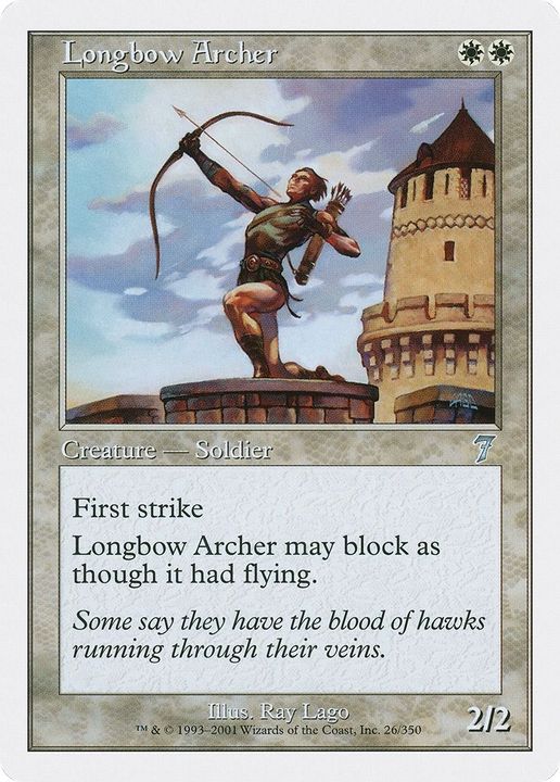 Longbow Archer in the group Magic the Gathering / Types / Creatures / Human at Proxyprinters.com (50616)