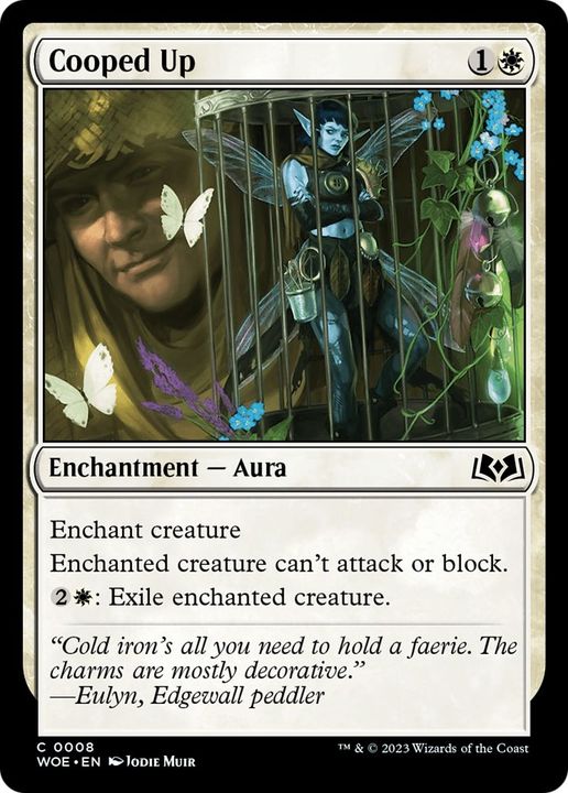 Cooped Up in the group Magic the Gathering / Types / Colors / White at Proxyprinters.com (50624)