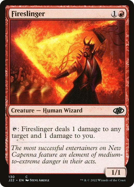 Fireslinger in the group Magic the Gathering / Types / Creatures / Wizard at Proxyprinters.com (50625)