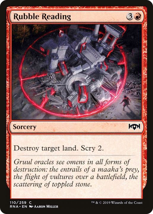 Rubble Reading in the group Magic the Gathering / Sets / Ravnica Remastered at Proxyprinters.com (50630)