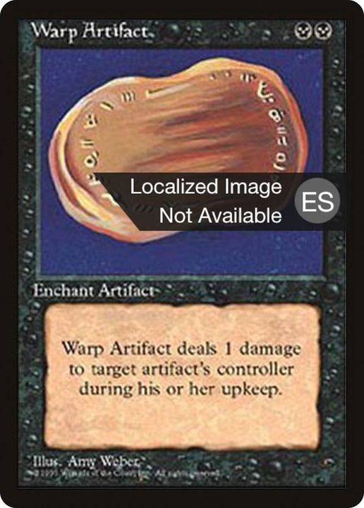 Warp Artifact in the group Magic the Gathering / Sets / Fourth Edition Foreign Black Border at Proxyprinters.com (50636)