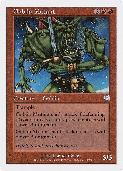 Goblin Mutant in the group Magic the Gathering / Types / Creatures / Goblin at Proxyprinters.com (50648)