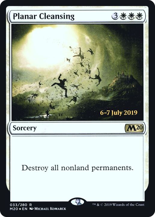 Planar Cleansing in the group Magic the Gathering / Types / Colors / White at Proxyprinters.com (50655)