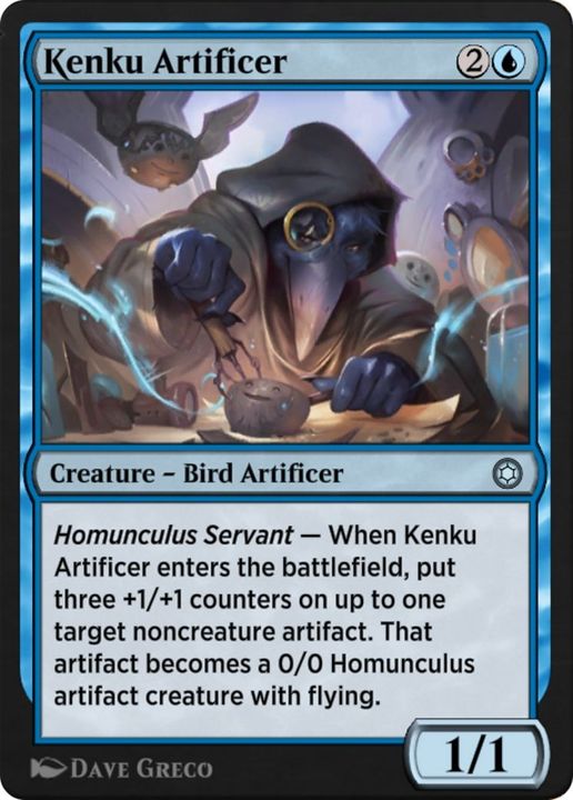 Kenku Artificer in the group Magic the Gathering / Sets / Alchemy Horizons: Baldur's Gate at Proxyprinters.com (50658)