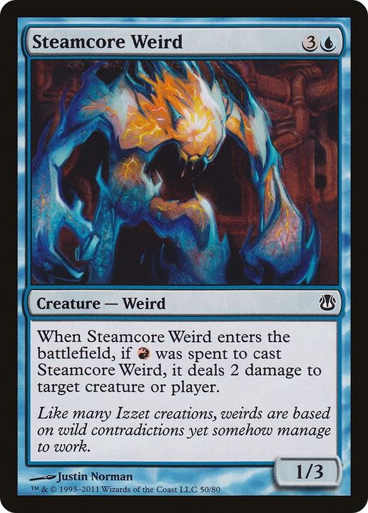 Steamcore Weird in the group Magic the Gathering / Types / Colors / Blue at Proxyprinters.com (50673)