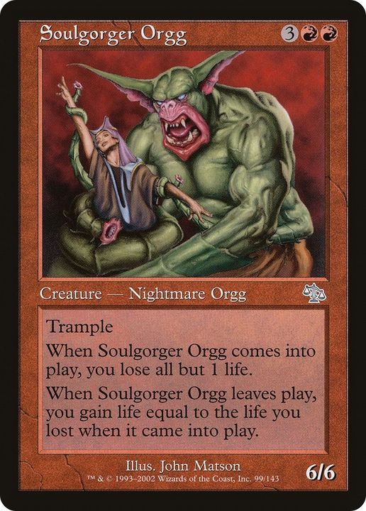 Soulgorger Orgg in the group Magic the Gathering / Sets / Judgment at Proxyprinters.com (50676)