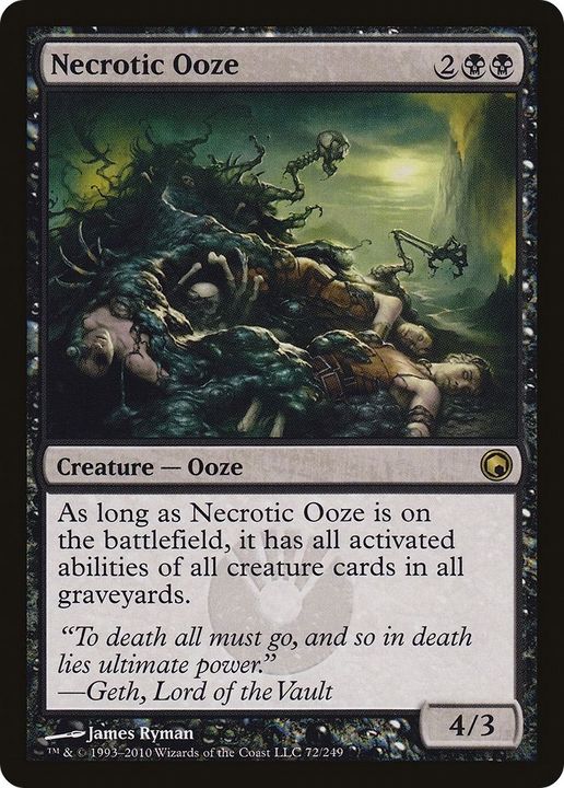 Necrotic Ooze in the group Magic the Gathering / Types / Colors / Black at Proxyprinters.com (50683)